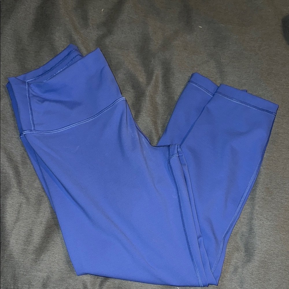 Lululemon Vibrant Blue Women’s High Rise Leggings Size 12